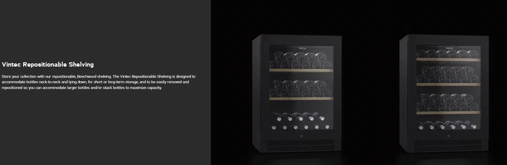 Vintec Wine Fridge with 35 Bottle Capacity - Black (VWS035SBB-X) - LX2001 - Homewares, Outdoor, Phone Accessories, Cases, Speakers, Headphones + More -