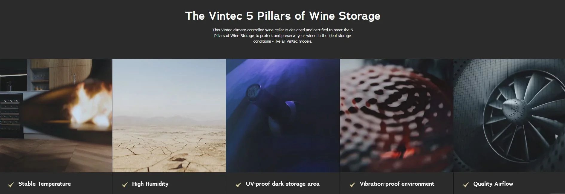 Vintec Wine Fridge with 35 Bottle Capacity - Black (VWS035SBB-X) - LX2001 - Homewares, Outdoor, Phone Accessories, Cases, Speakers, Headphones + More -