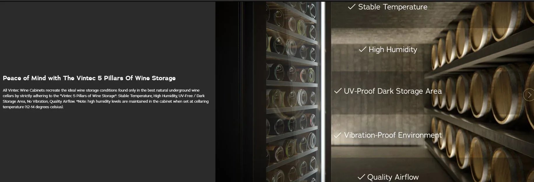 Vintec Wine Fridge with 35 Bottle Capacity - Black (VWS035SBB-X) - LX2001 - Homewares, Outdoor, Phone Accessories, Cases, Speakers, Headphones + More -