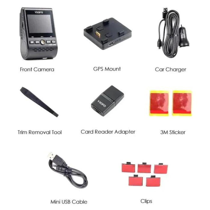 Viofo Dashcam 4K A129 Pro Single Camera Wifi + Gps - LX2001 - Homewares, Outdoor, Phone Accessories, Cases, Speakers, Headphones + More -