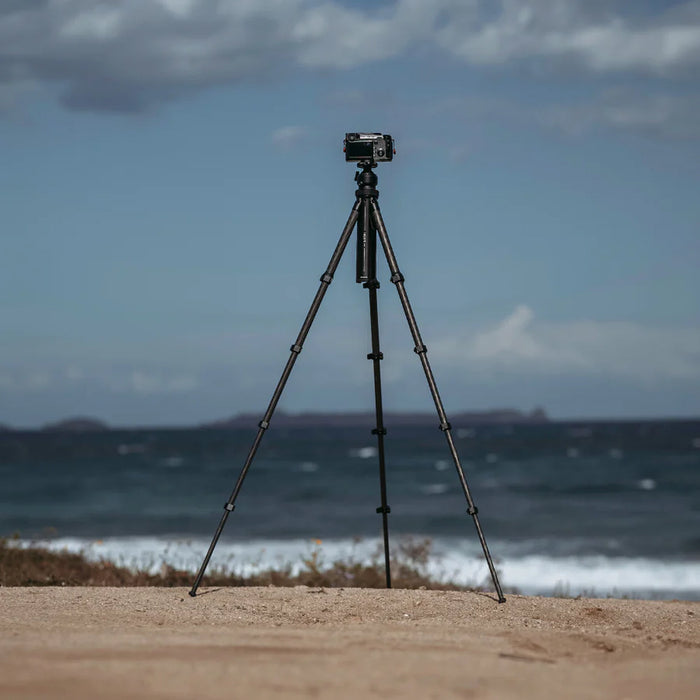 Heipi Vision 3-In-1 Carbon Fiber Travel Tripod Twist Quick Release