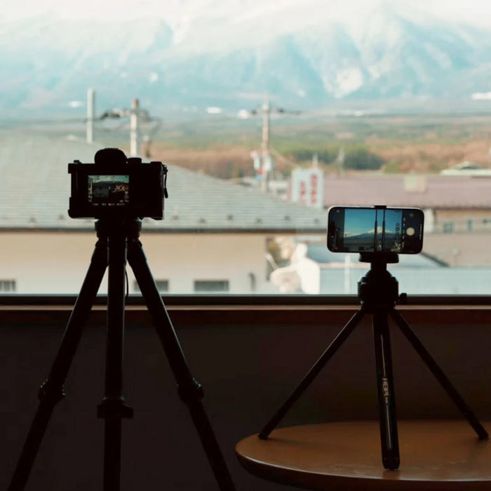 Heipi Vision 3-In-1 Carbon Fiber Travel Tripod Twist Quick Release