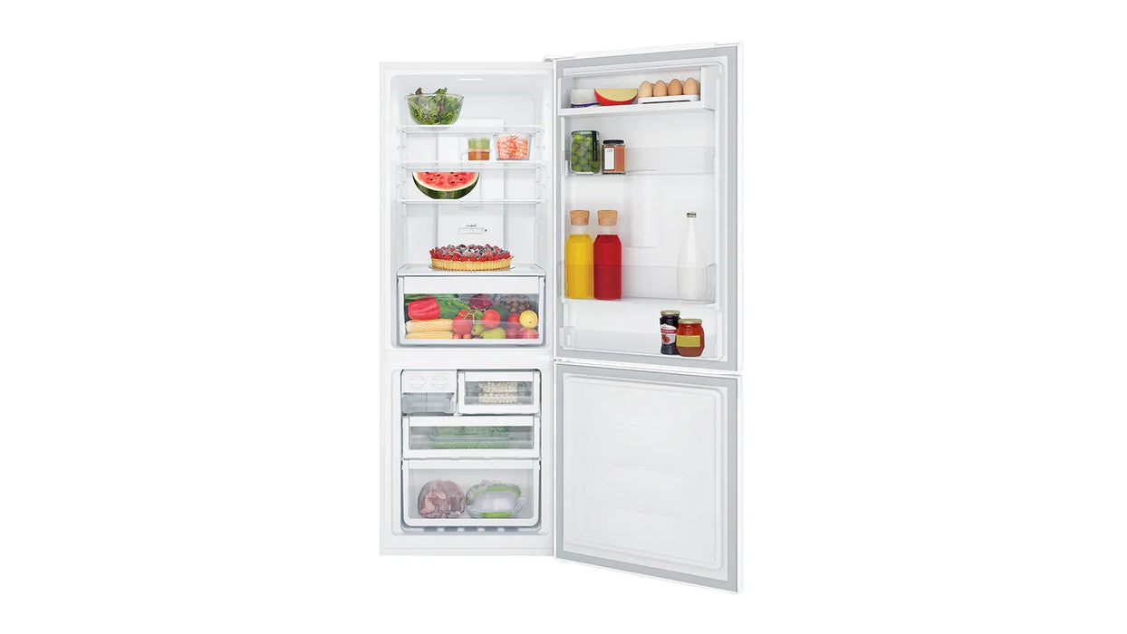 Westinghouse 308L bottom freezer fridge, white with manual humidity-controlled c - LX2001 - Homewares, Outdoor, Phone Accessories, Cases, Speakers, Headphones + More -