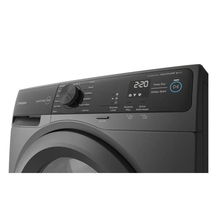 Westinghouse 9kg EasyCare 700 Series Heat Pump Dryer Metallic Grey - LX2001 - Homewares, Outdoor, Phone Accessories, Cases, Speakers, Headphones + More -