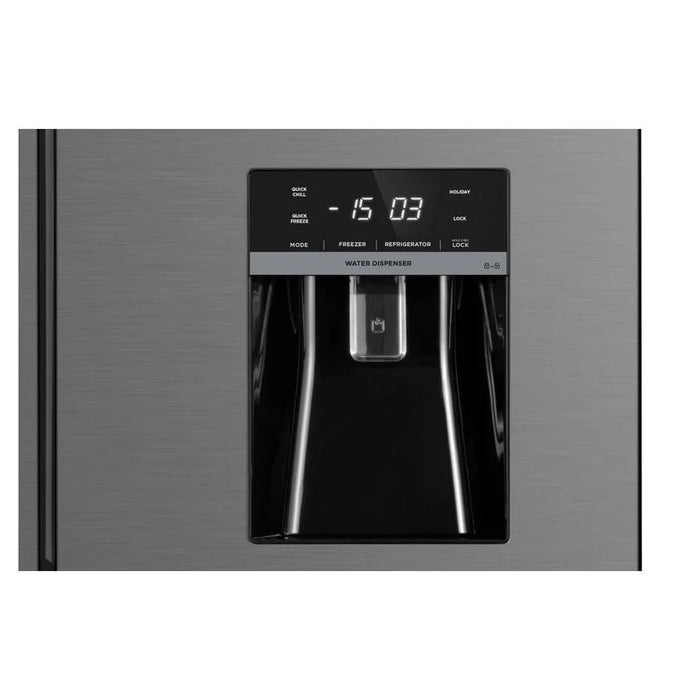 Westinghouse 492L quad door fridge, matte charcoal black with in-door water disp - LX2001 - Homewares, Outdoor, Phone Accessories, Cases, Speakers, Headphones + More -