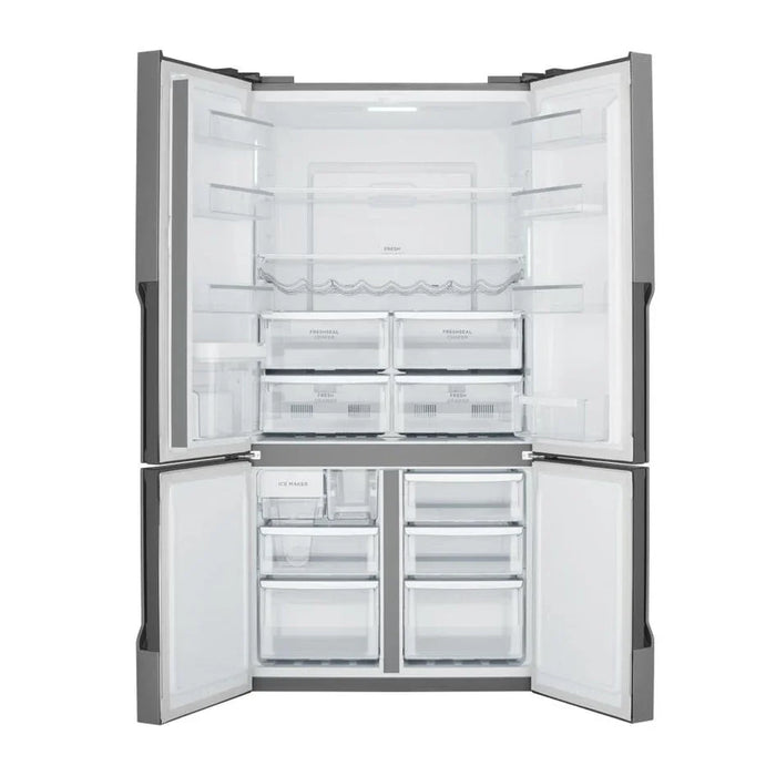 Westinghouse 564L quad door fridge, silver with an in-door water dispenser, non- - LX2001 - Homewares, Outdoor, Phone Accessories, Cases, Speakers, Headphones + More -