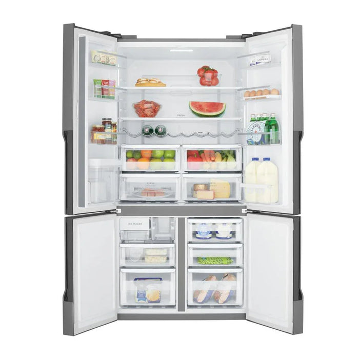 Westinghouse 564L quad door fridge, silver with an in-door water dispenser, non- - LX2001 - Homewares, Outdoor, Phone Accessories, Cases, Speakers, Headphones + More -