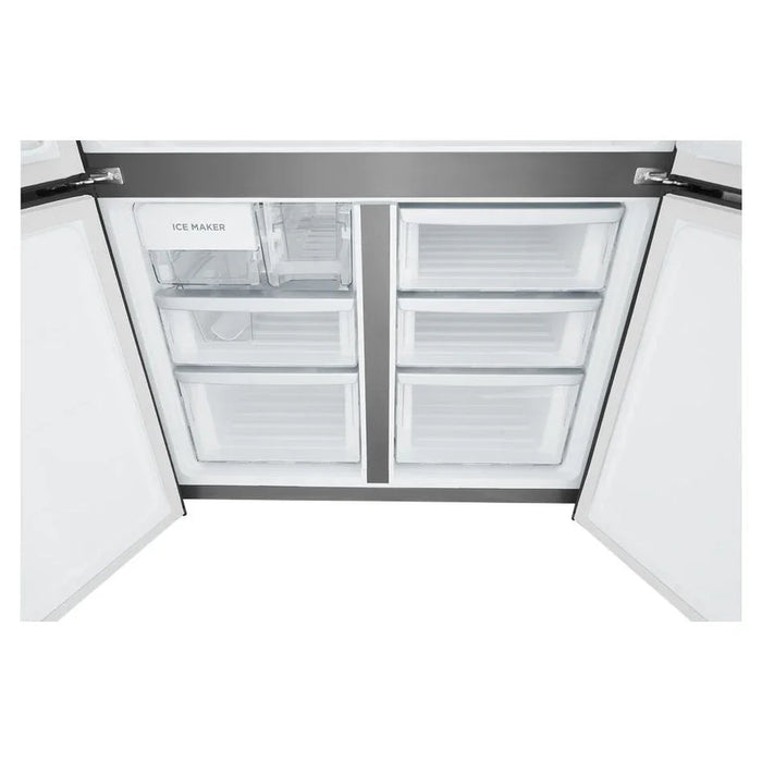 Westinghouse 564L quad door fridge, silver with an in-door water dispenser, non- - LX2001 - Homewares, Outdoor, Phone Accessories, Cases, Speakers, Headphones + More -