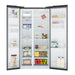 Westinghouse 619L side by side fridge, matte charcoal black with water dispenser - LX2001 - Homewares, Outdoor, Phone Accessories, Cases, Speakers, Headphones + More -