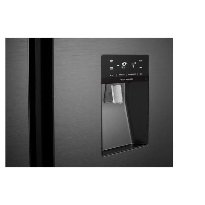 Westinghouse 619L side by side fridge, matte charcoal black with water dispenser - LX2001 - Homewares, Outdoor, Phone Accessories, Cases, Speakers, Headphones + More -