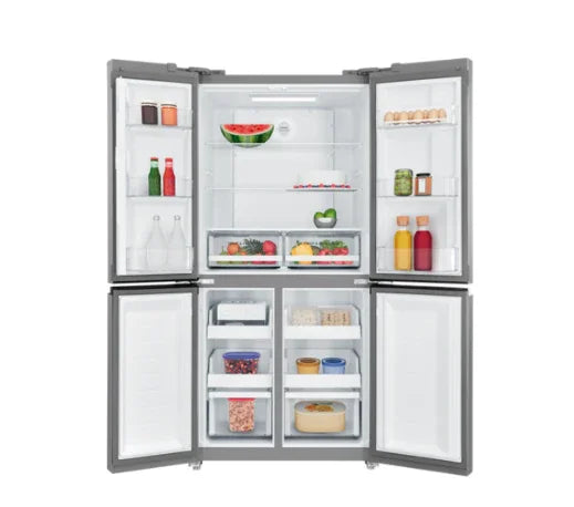Westinghouse 496L Quad Door Fridge - Silver - LX2001 - Homewares, Outdoor, Phone Accessories, Cases, Speakers, Headphones + More -