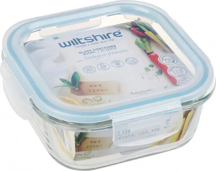 Wiltshire
Square Glass Container 800ml - LX2001 - Homewares, Outdoor, Phone Accessories, Cases, Speakers, Headphones + More -