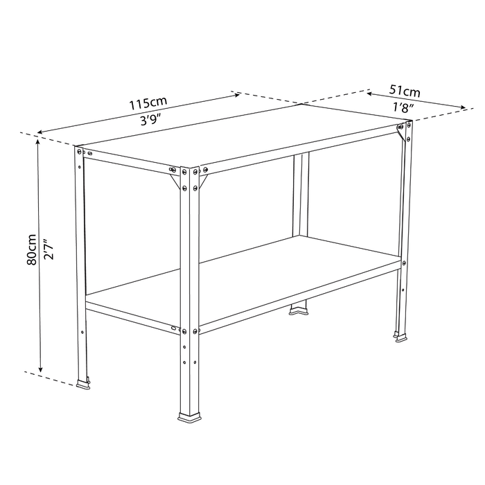 Maze Steel Work Bench