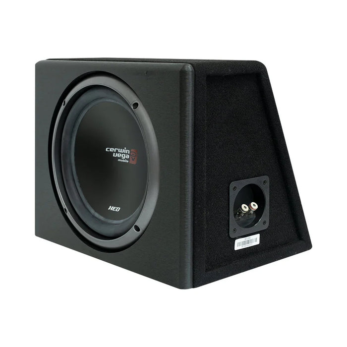 Cerwin Vega 10" Xed Series 4 Ohm Svc Subwoofer Enclosure 800W Max / 225W Rms - LX2001 - Homewares, Outdoor, Phone Accessories, Cases, Speakers, Headphones + More -