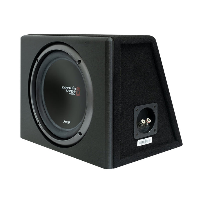 Cerwin Vega 10" Xed Series 4 Ohm Svc Subwoofer Enclosure 800W Max / 225W Rms