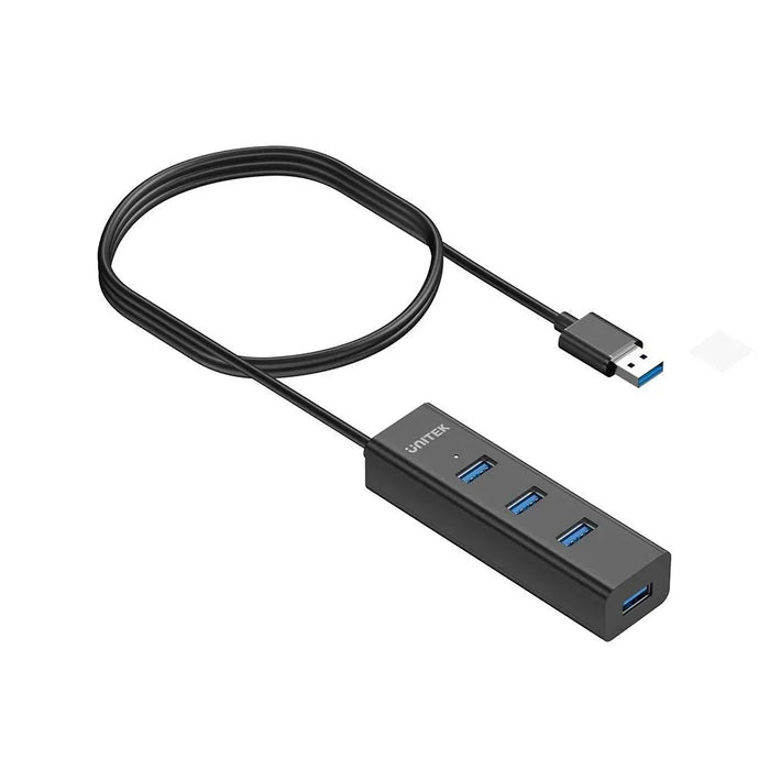 UNITEK USB 3.0 4-Port hub with 1.2m Cable. Speed Data Transfer Rate up to 5Gbps. - LX2001 - Homewares, Outdoor, Phone Accessories, Cases, Speakers, Headphones + More -