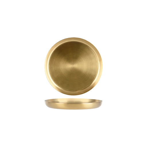 Zanzi Serving Tray Round Brass Satin 265x30mm - LX2001 - Homewares, Outdoor, Phone Accessories, Cases, Speakers, Headphones + More -