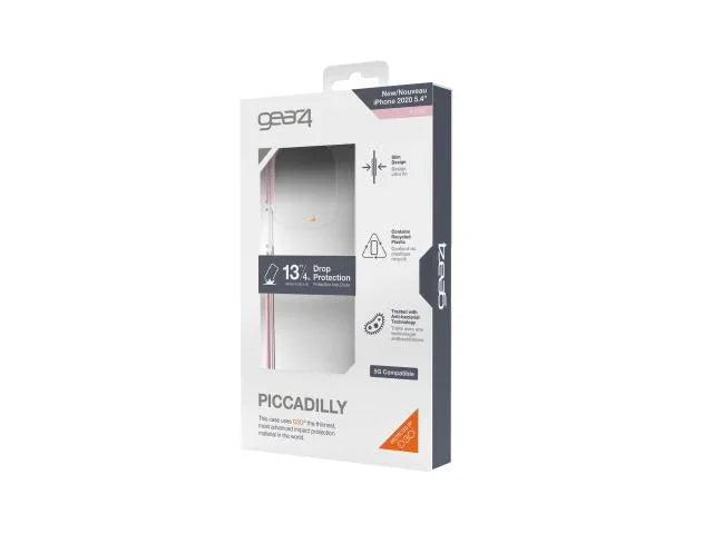 Zagg Gear4 Apple iPhone 12 Mini 5.4" Piccadilly Case - Rose Gold 702006151 840056127883 - LX2001 - Homewares, Outdoor, Phone Accessories, Cases, Speakers, Headphones + More -