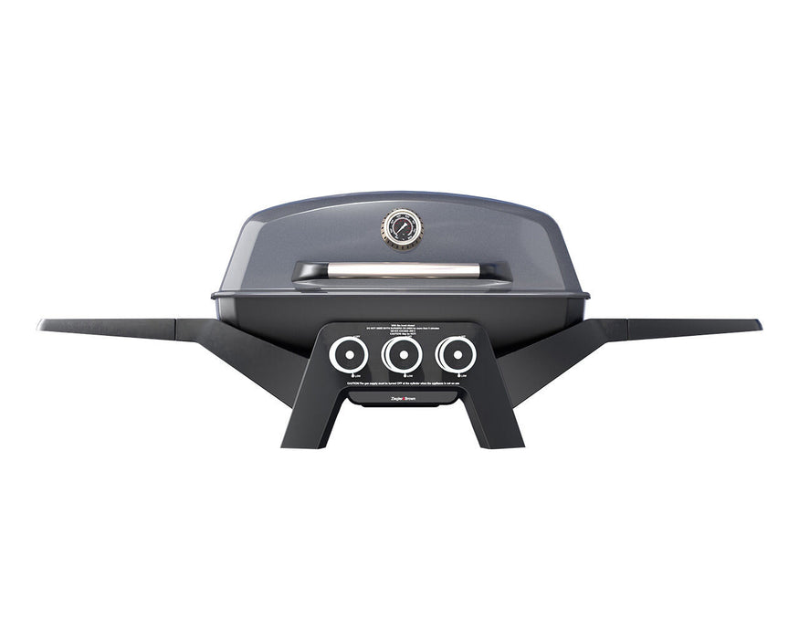 Ziggy Ziegler & Brown Elite 3B 3 Burner Grill Lpg BBQ - Gunmetal Grey - LX2001 - Homewares, Outdoor, Phone Accessories, Cases, Speakers, Headphones + More -