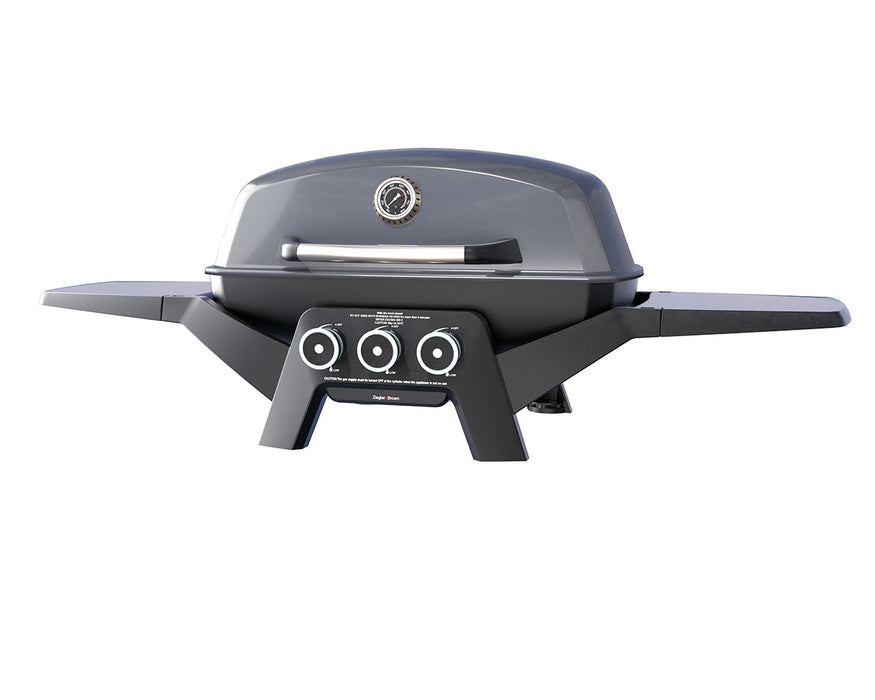 Ziggy Ziegler & Brown Elite 3B 3 Burner Grill Lpg BBQ - Gunmetal Grey - LX2001 - Homewares, Outdoor, Phone Accessories, Cases, Speakers, Headphones + More -