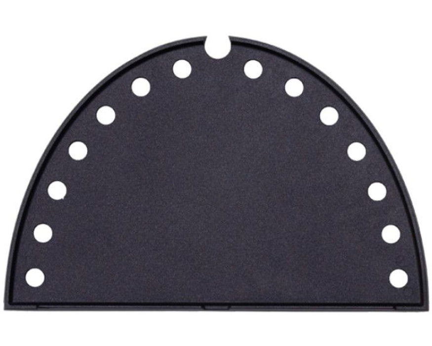 Ziegler & Brown Portable Grill Reversible Half Hotplate (Suits Single Burner)