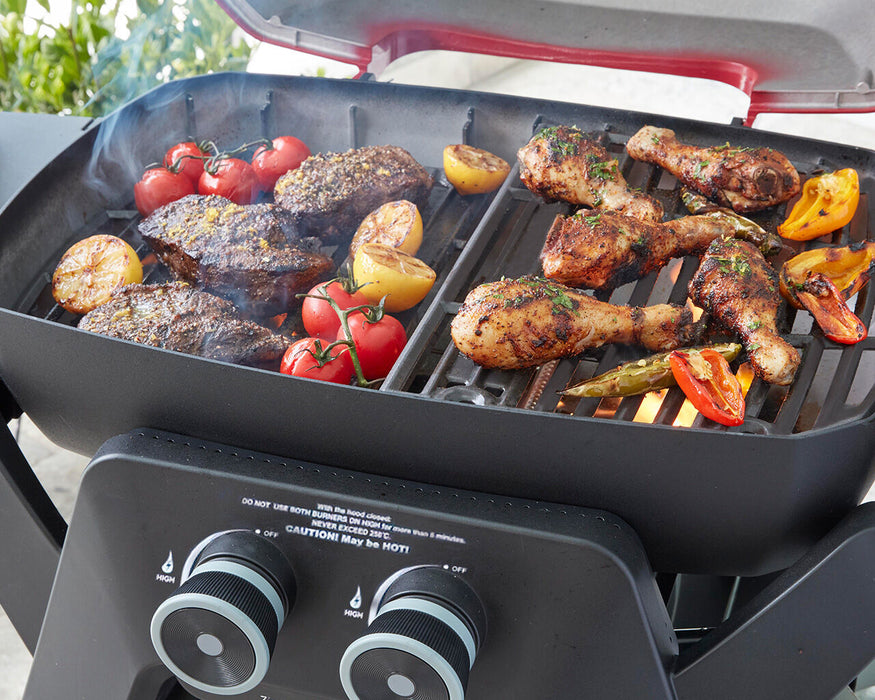 Ziggy Ziegler & Brown Elite 2B 2 Burner Grill Lpg BBQ - Chilli Red - LX2001 - Homewares, Outdoor, Phone Accessories, Cases, Speakers, Headphones + More -