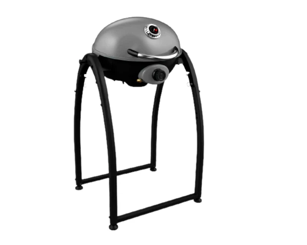 Ziggy Ziegler & Brown Portable Grill LPG BBQ Classic On Stand - Gunmetal Grey
