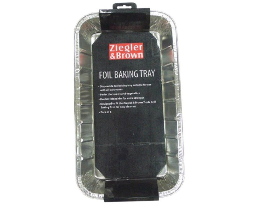 Ziggy / Ziegler & Brown Foil Baking Trays Pack Of 6