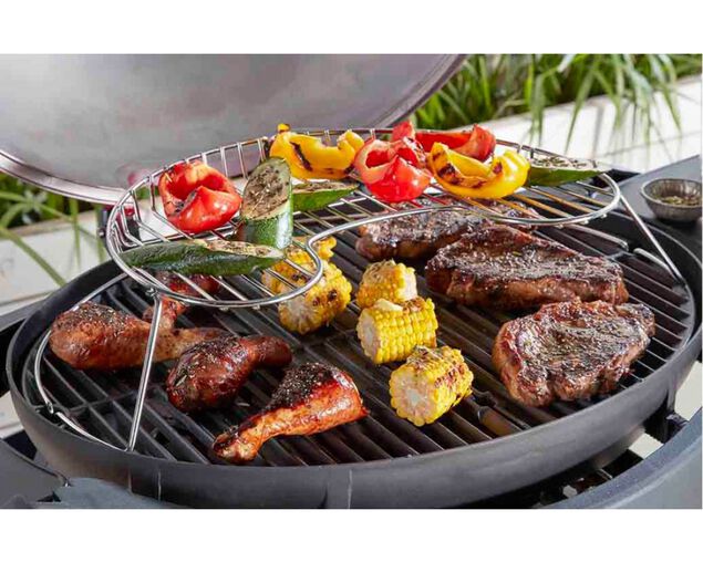 Ziggy / Ziegler & Brown Twin Grill Warming Rack (Suits Ziggy Classic)