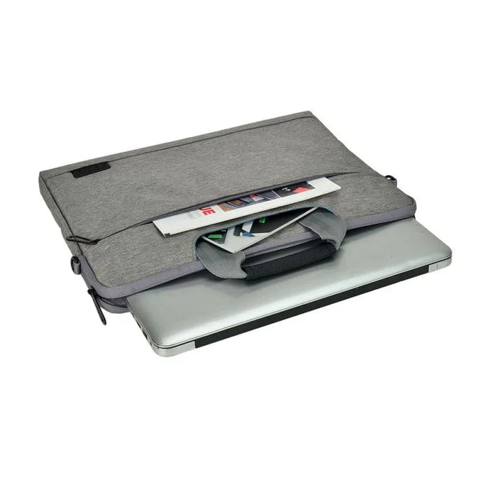 Evol Allure 13.3" - 14.1" Nylon Laptop Briefcase Silver - LX2001 - Homewares, Outdoor, Phone Accessories, Cases, Speakers, Headphones + More -