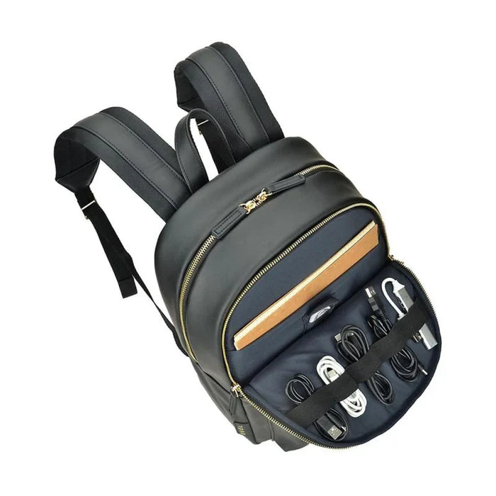 Generation Earth Berlin Recycled 13.3"-14.1" Laptop PU Ladies Backpack – Black - LX2001 - Homewares, Outdoor, Phone Accessories, Cases, Speakers, Headphones + More -