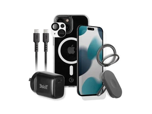 3sixT Essential bundle - Case iPhone 15 - LX2001 - Homewares, Outdoor, Phone Accessories, Cases, Speakers, Headphones + More -