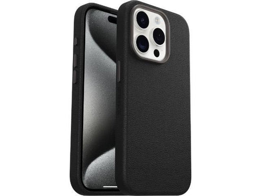 OtterBox Symmetry Cactus Leather - Case iPhone 15 Pro - Black - LX2001 - Homewares, Outdoor, Phone Accessories, Cases, Speakers, Headphones + More -