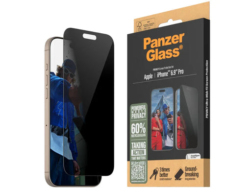 PanzerGlass UWF Privacy Screen Protector iPhone 2024 Pro Max - LX2001 - Homewares, Outdoor, Phone Accessories, Cases, Speakers, Headphones + More -