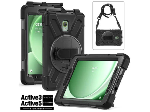 3sixT Apache w/Shoulder Strap- Galaxy Tab Active 5 (B2B) - LX2001 - Homewares, Outdoor, Phone Accessories, Cases, Speakers, Headphones + More -