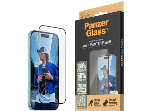PanzerGlass UltraWide Fit SP -iPhone 16 - LX2001 - Homewares, Outdoor, Phone Accessories, Cases, Speakers, Headphones + More -