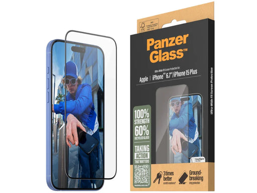 PanzerGlass UltraWide Fit SP -iPhone 16 Plus - LX2001 - Homewares, Outdoor, Phone Accessories, Cases, Speakers, Headphones + More -