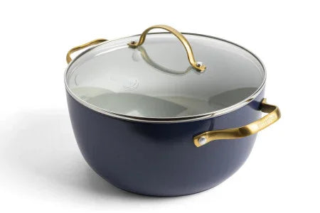 GreenPan Green Pan Padova Navy Blue Covered Casserole 24cm/4.7L - LX2001 - Homewares, Outdoor, Phone Accessories, Cases, Speakers, Headphones + More -