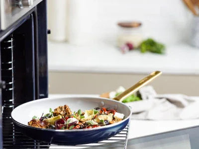 GreenPan Green Pan Padova Navy Blue Frypan 24cm - LX2001 - Homewares, Outdoor, Phone Accessories, Cases, Speakers, Headphones + More -