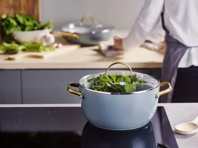 GreenPan Green Pan Padova Smokey Blue Covered Casserole 24cm/4.7L - LX2001 - Homewares, Outdoor, Phone Accessories, Cases, Speakers, Headphones + More -