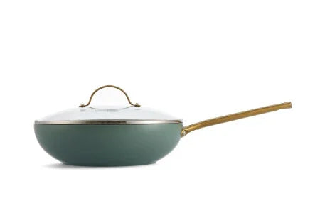 GreenPan Green Pan Padova Smokey Blue Covered Wok 28cm/3.7L - LX2001 - Homewares, Outdoor, Phone Accessories, Cases, Speakers, Headphones + More -