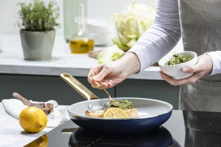 GreenPan Green Pan Padova Navy Blue Open wok 28cm/ 3.7L - LX2001 - Homewares, Outdoor, Phone Accessories, Cases, Speakers, Headphones + More -