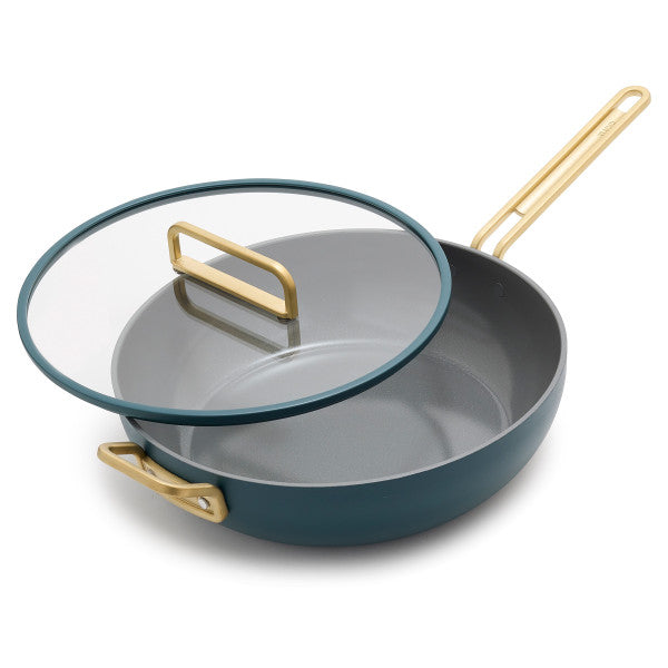Stanley Tucci Ceramic Non-Stick 33cm Essential Stanley Pan | Venetian Teal