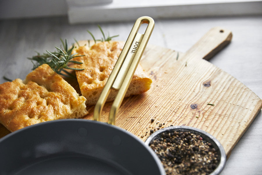 Stanley Tucci Ceramic Non-Stick 20cm Frypan | Carrara White