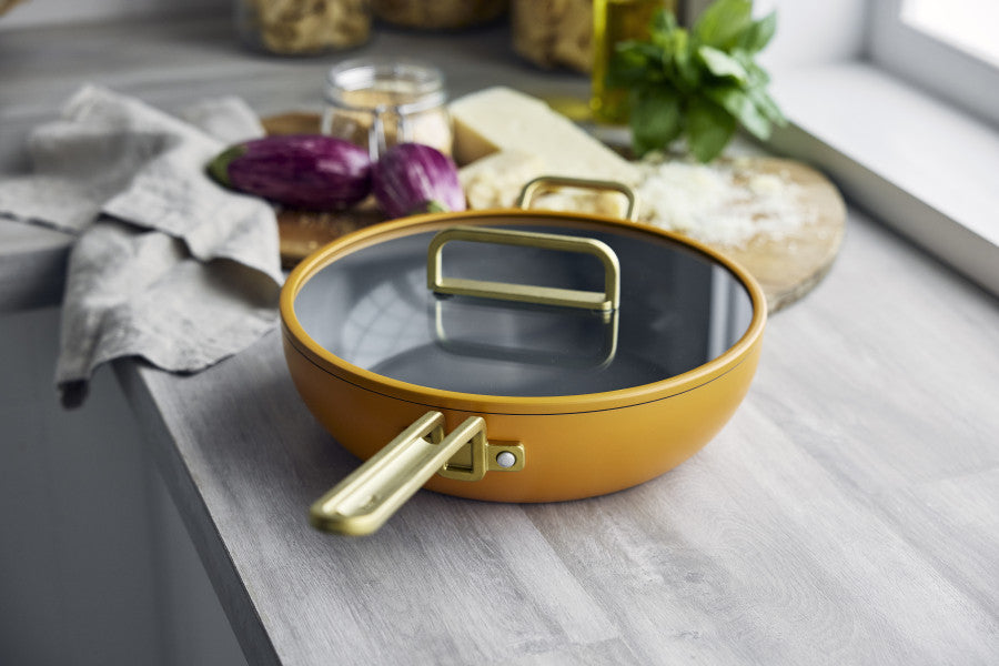 Stanley Tucci Ceramic Non-Stick 29cm Junior Stanley Pan | Roma Gold