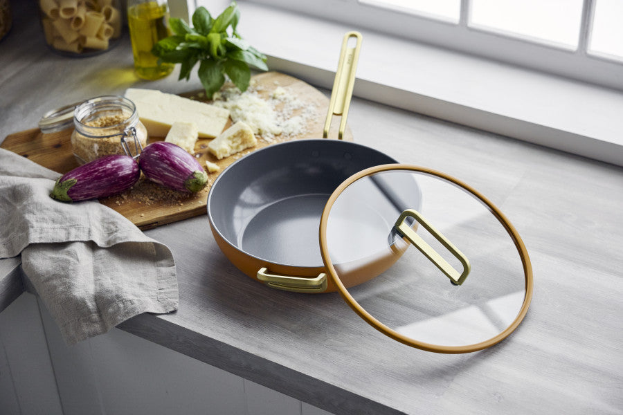 Stanley Tucci Ceramic Non-Stick 29cm Junior Stanley Pan | Roma Gold