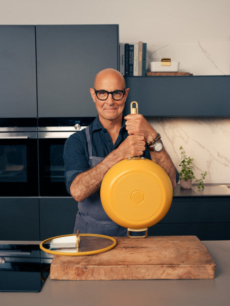 Stanley Tucci Ceramic Non-Stick 29cm Junior Stanley Pan | Roma Gold