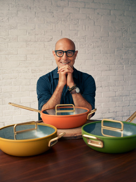 Stanley Tucci Ceramic Non-Stick 29cm Junior Stanley Pan | Amalfi Sunset