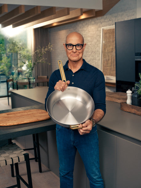 Stanley Tucci Ceramic Non-Stick 33cm Essential Stanley Pan | Stainless Steel