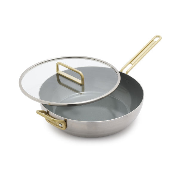 Stanley Tucci Ceramic Non-Stick 33cm Essential Stanley Pan | Stainless Steel